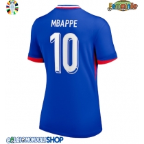 Maglie da calcio Francia Kylian Mbappe #10 Prima Maglia Femminile Europei 2024 Manica Corta